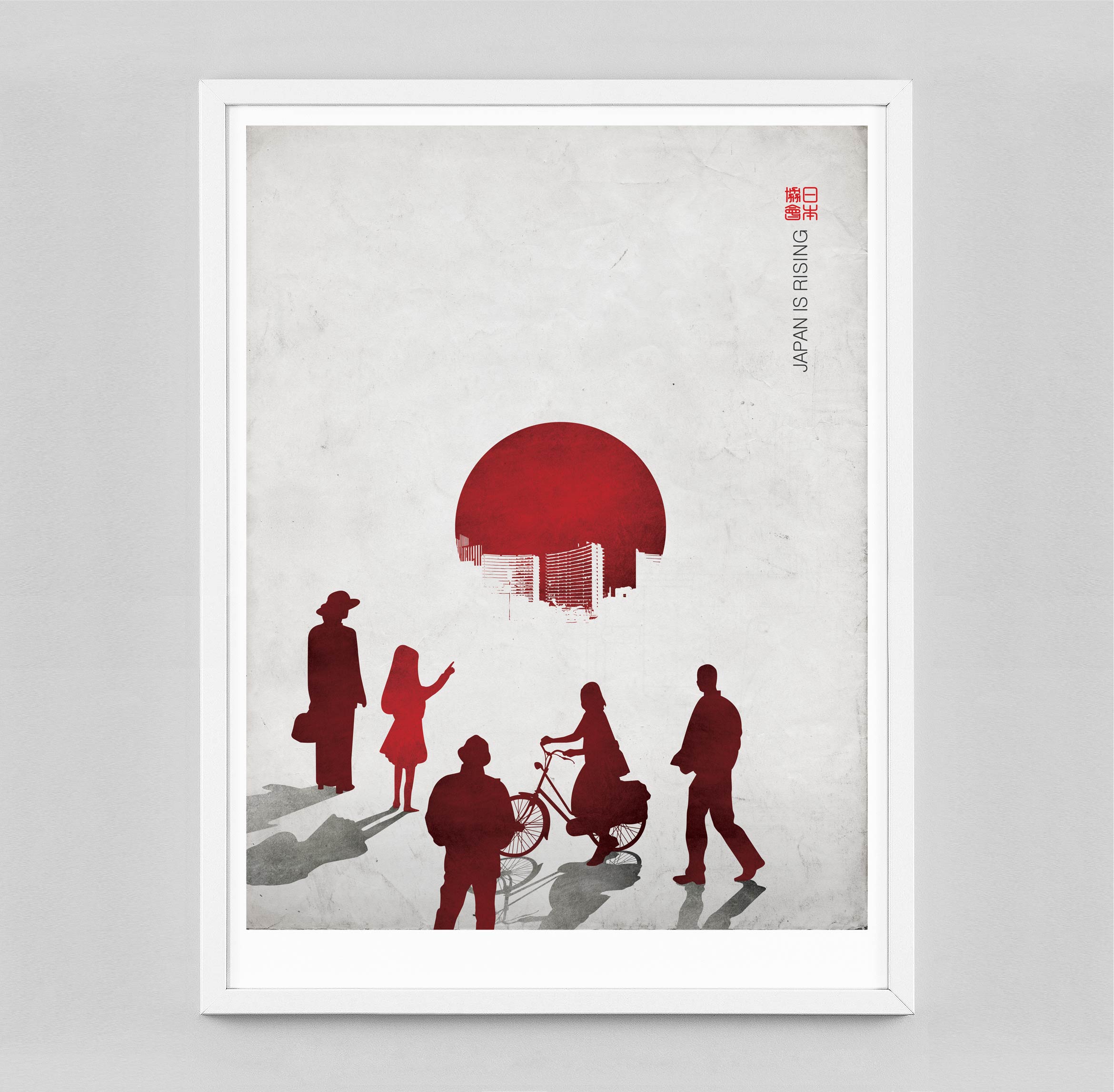 Japan poster no4 by Dot Creative Studio