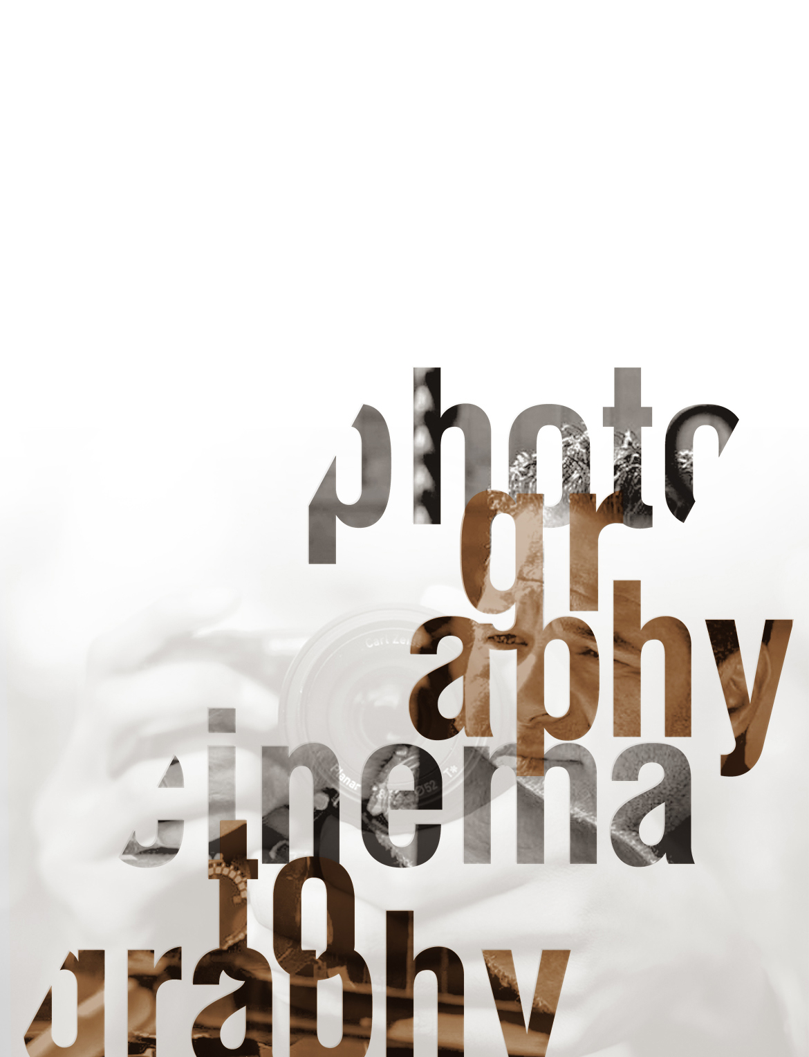 Image studio typography