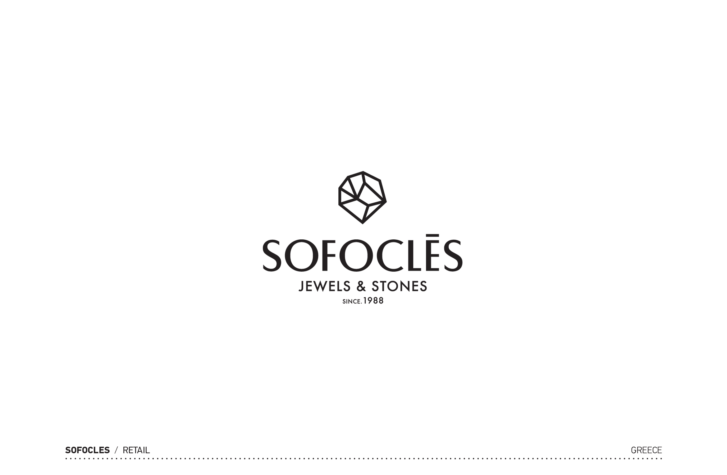 Sofocles Jewelry Logotype by Dot Creative Studio