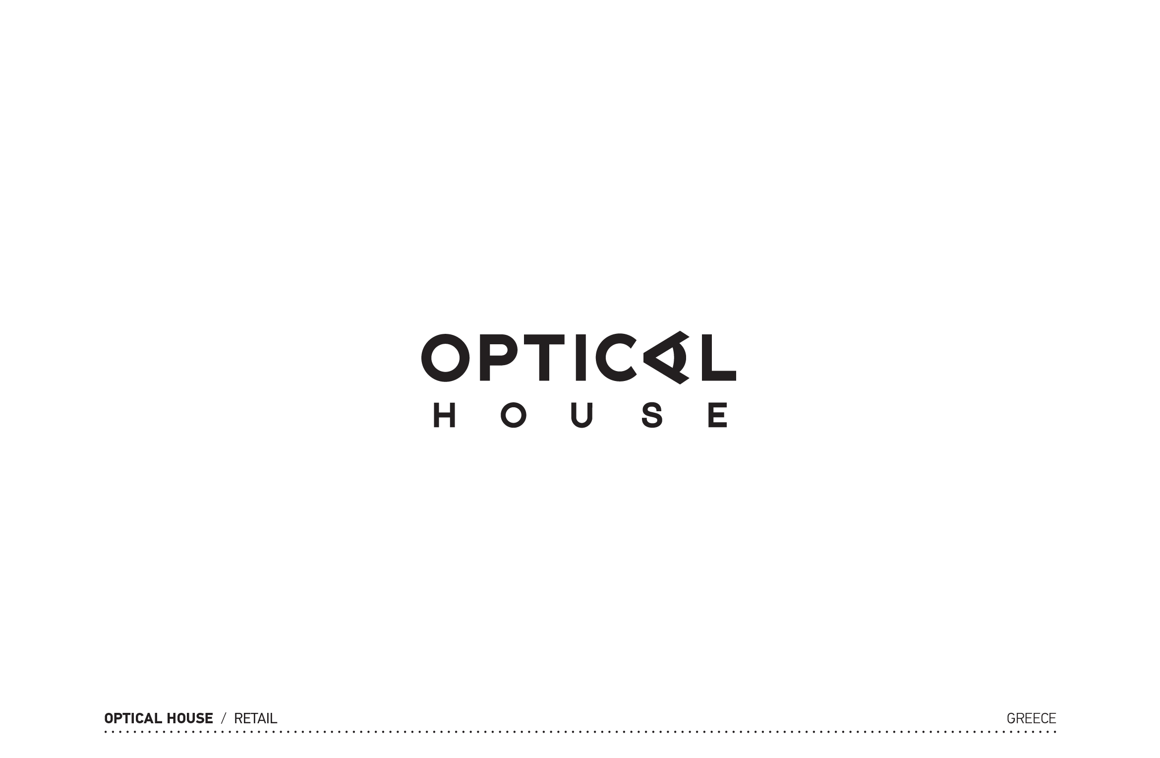 Optical House Logotype by Dot Creative Studio