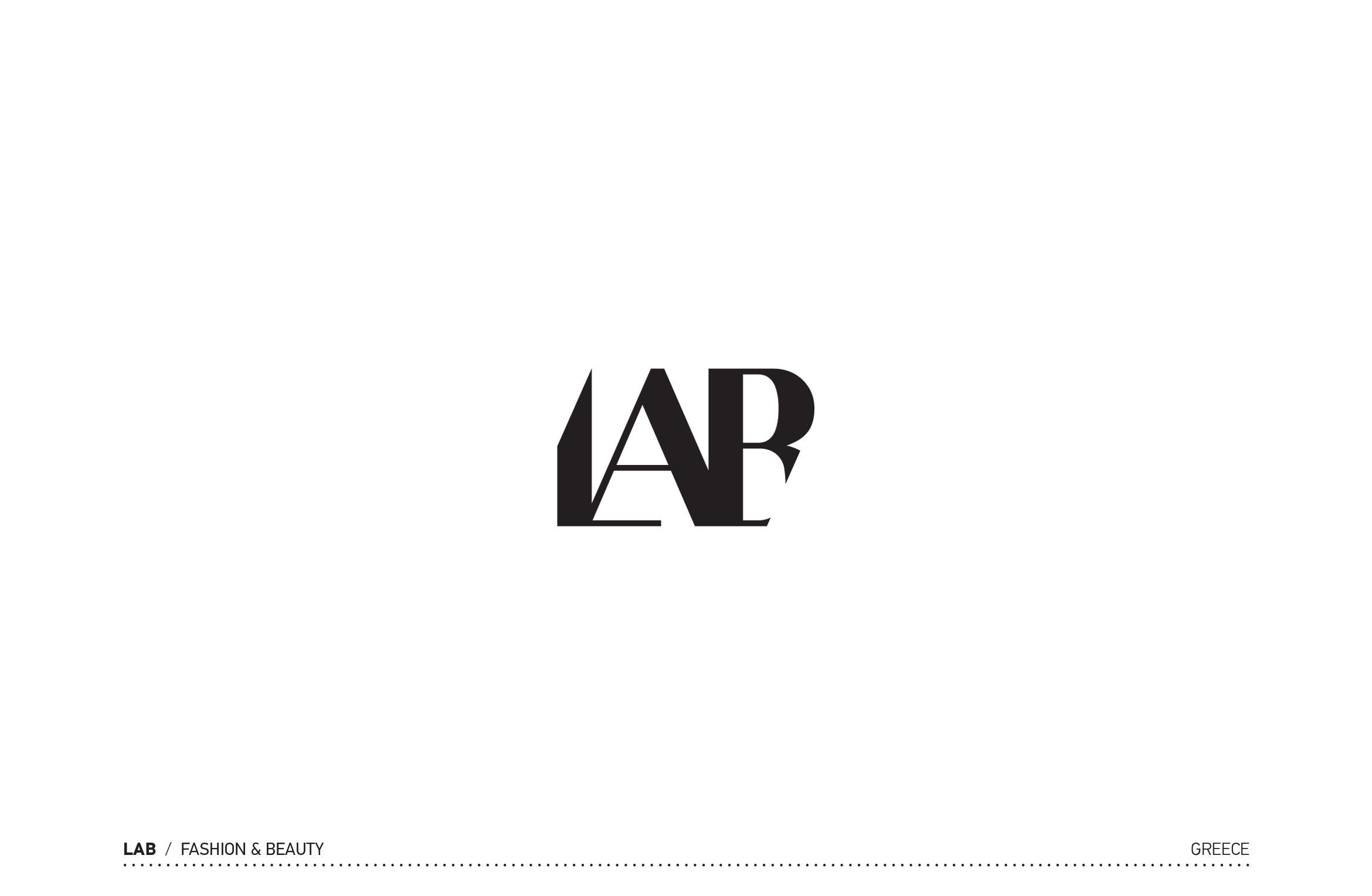 LAB Logotype by Dot Creative Studio