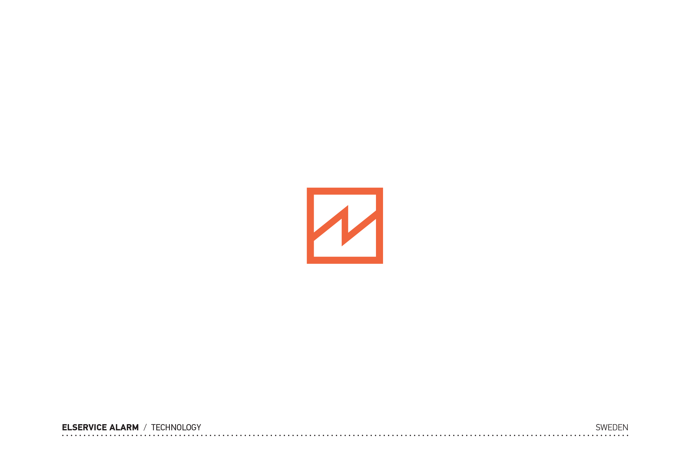 Elservice Alarm Logotype by Dot Creative Studio