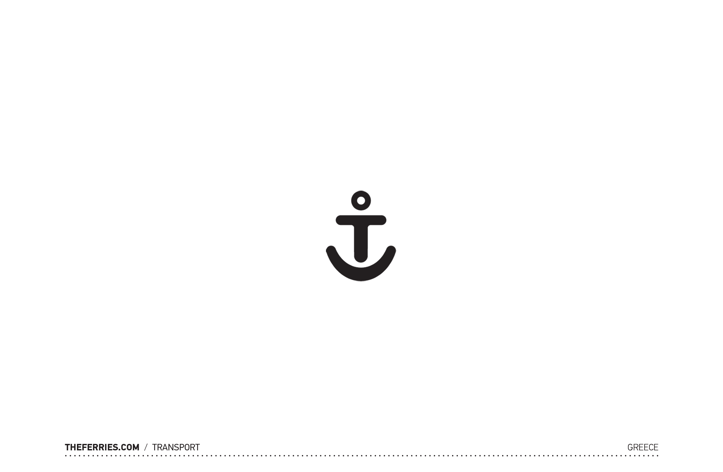 The Ferries Logotype by Dot Creative Studio