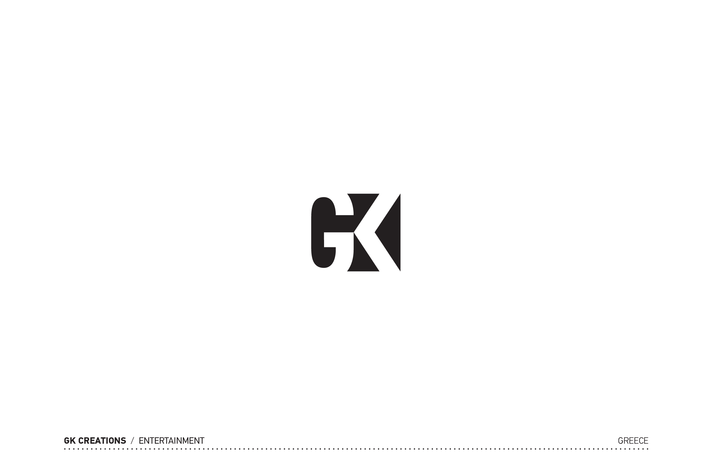 GK Creations Logotype by Dot Creative Studio