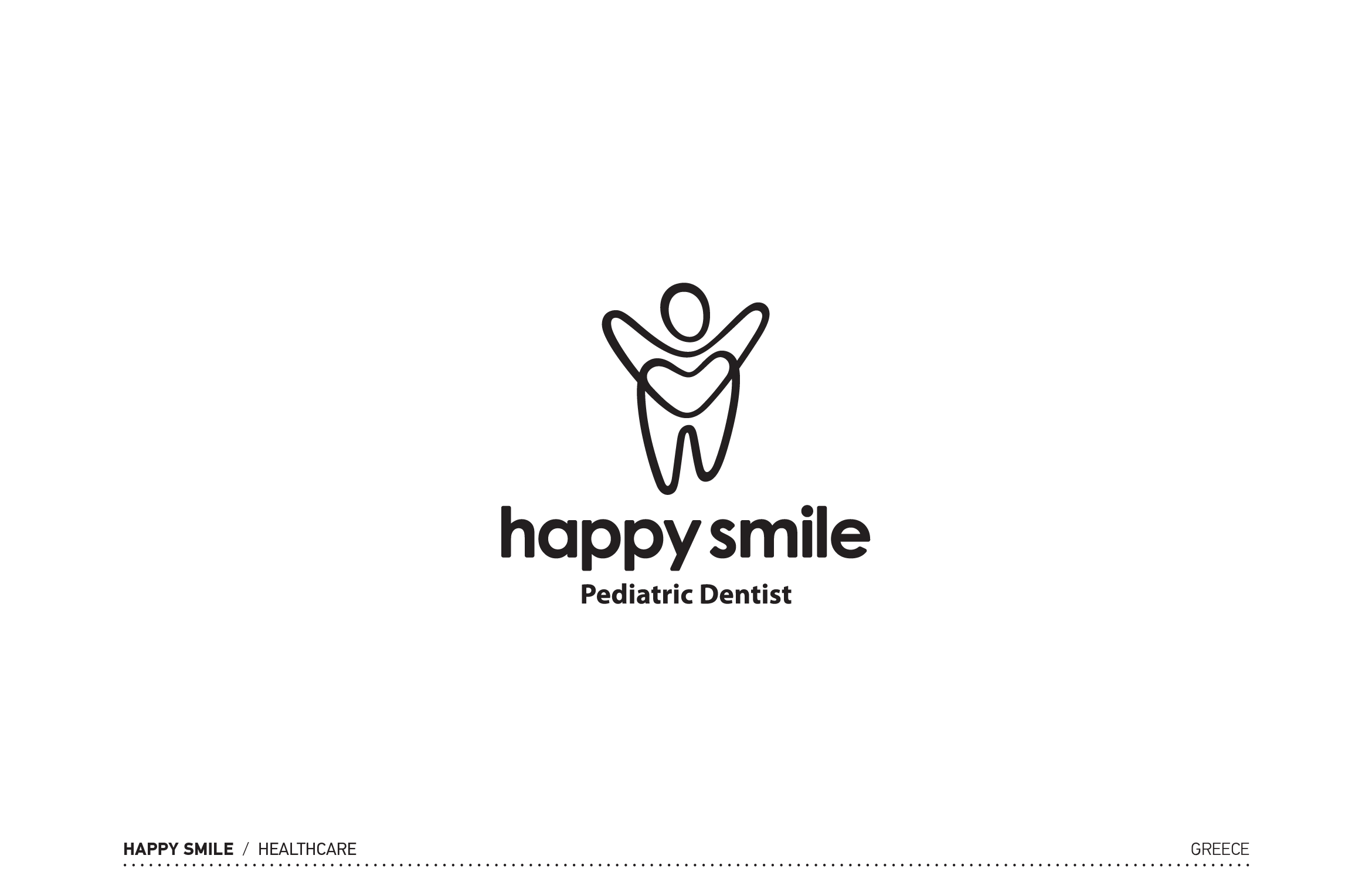 Happy Smile Logotype by Dot Creative Studio