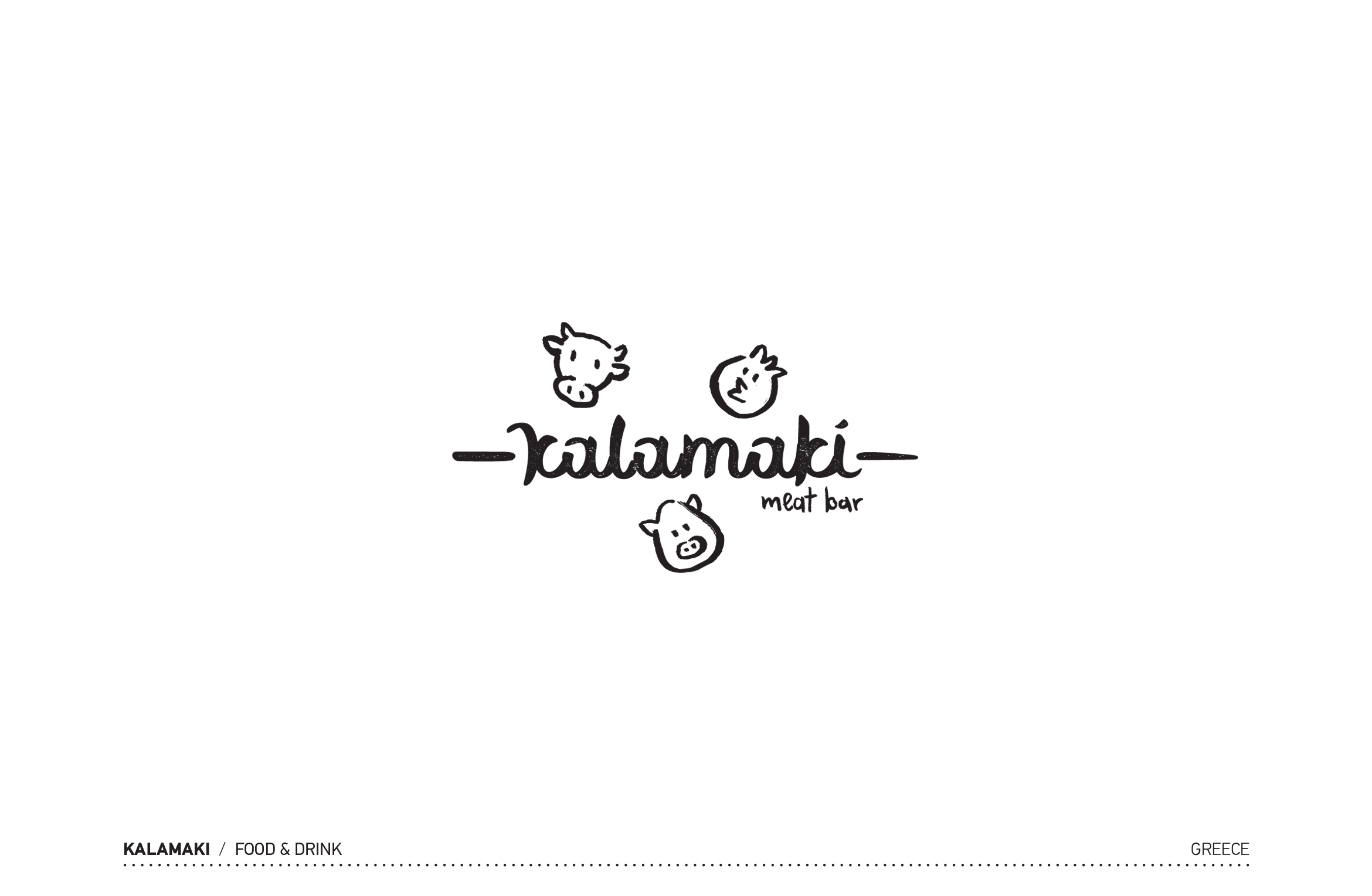 Kalamaki Logotype by Dot Creative Studio