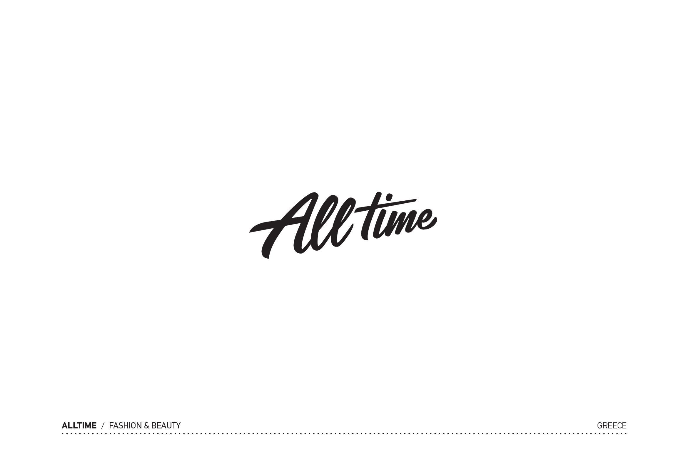 AllTime Logotype by Dot Creative Studio