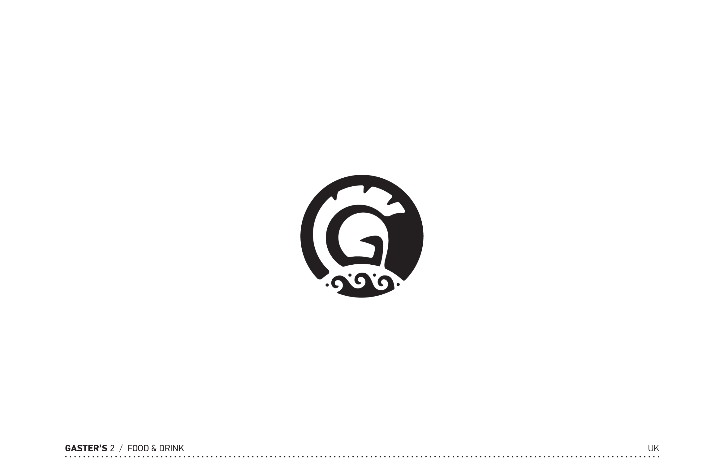 Gasters Logotype by Dot Creative Studio