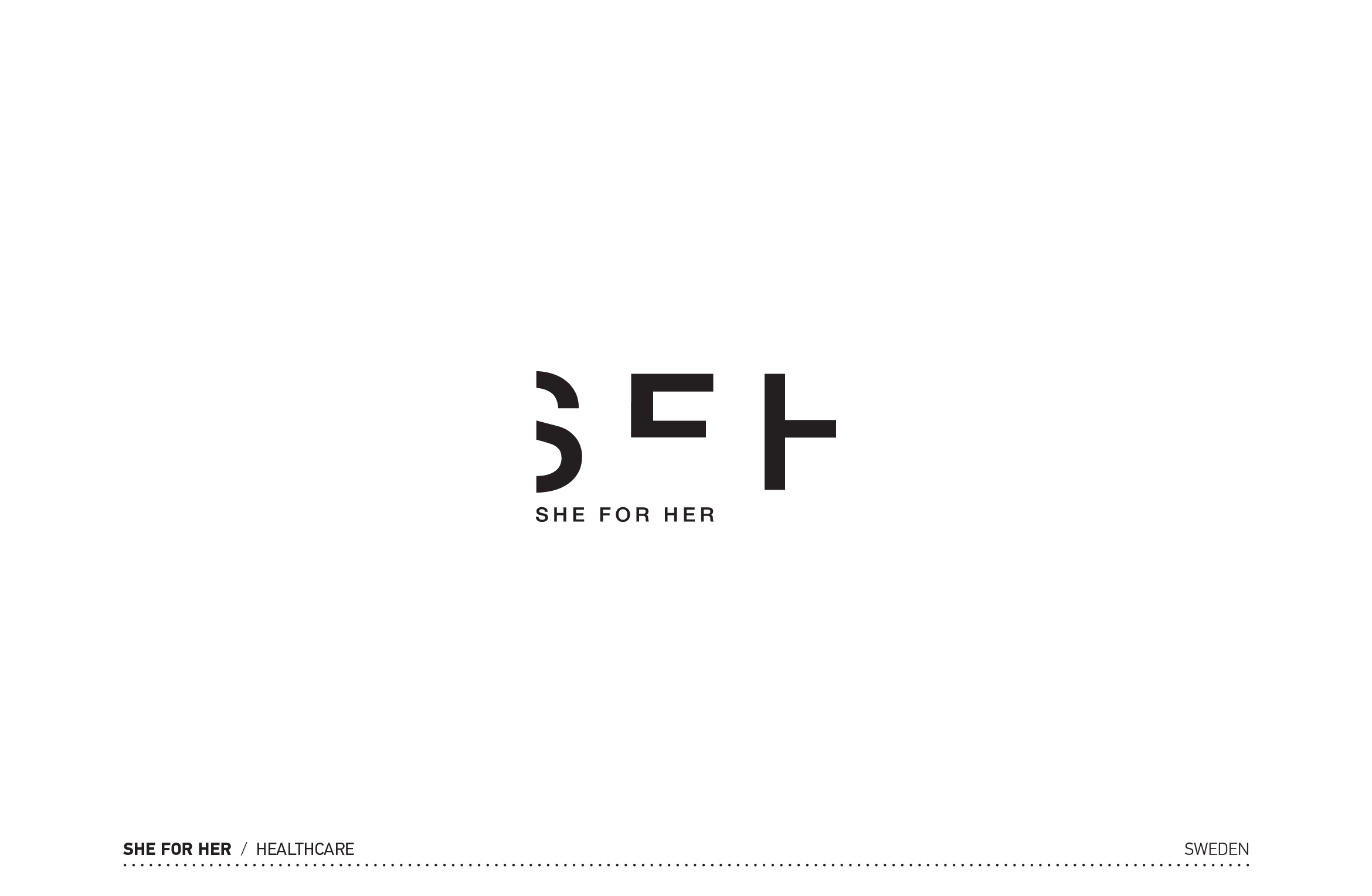She For Her Logotype by Dot Creative Studio