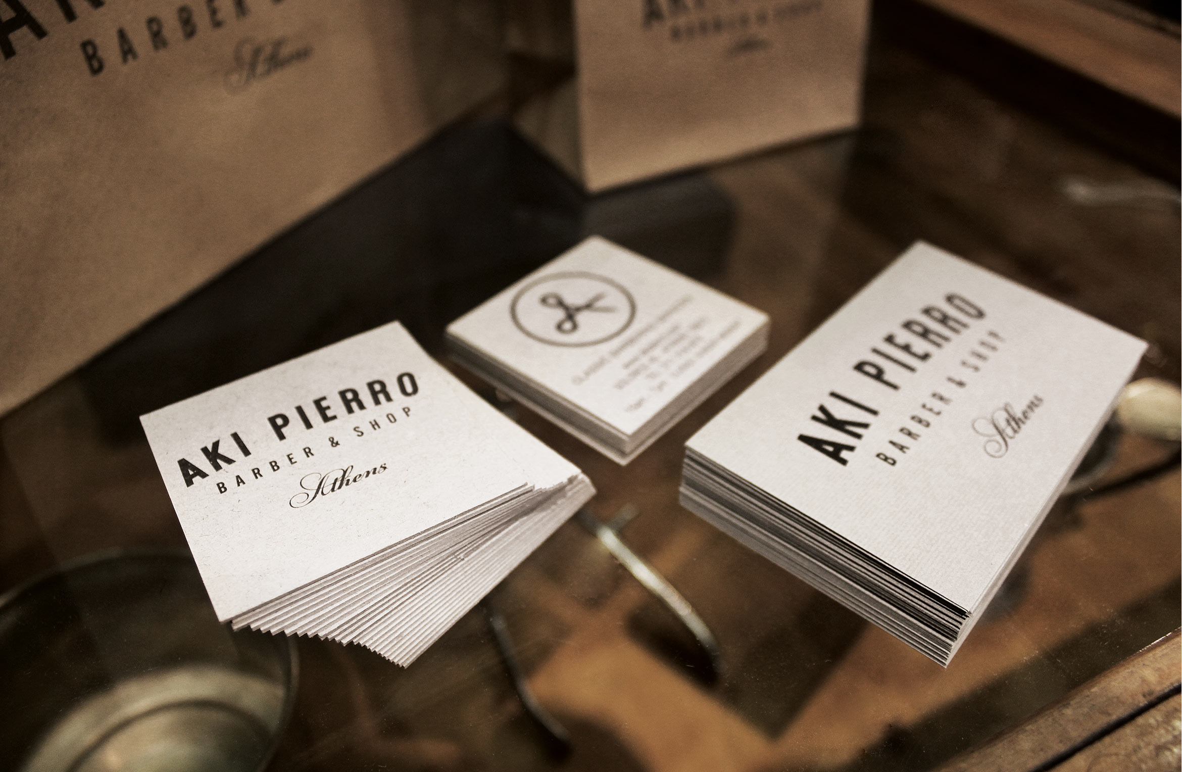 Aki Pierro business cards