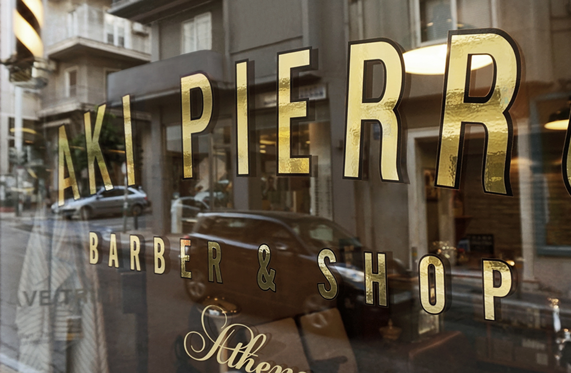Aki Pierro door sticker