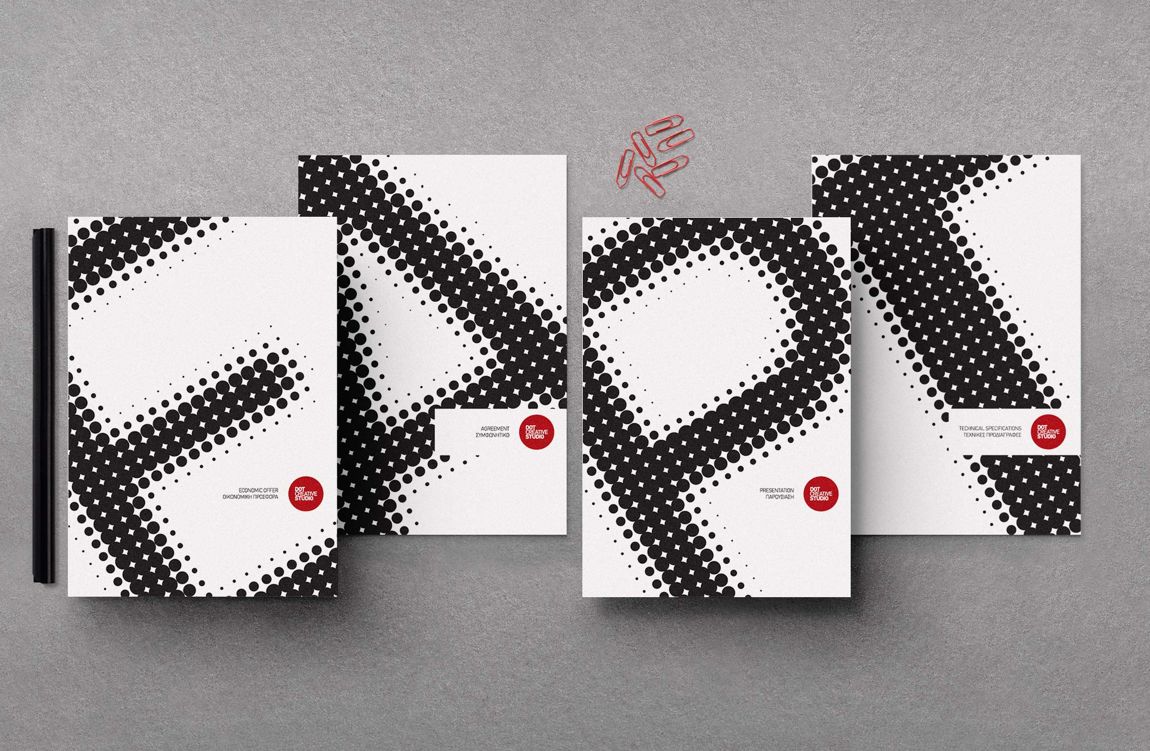 Dot Creative Studio letterhead cover
