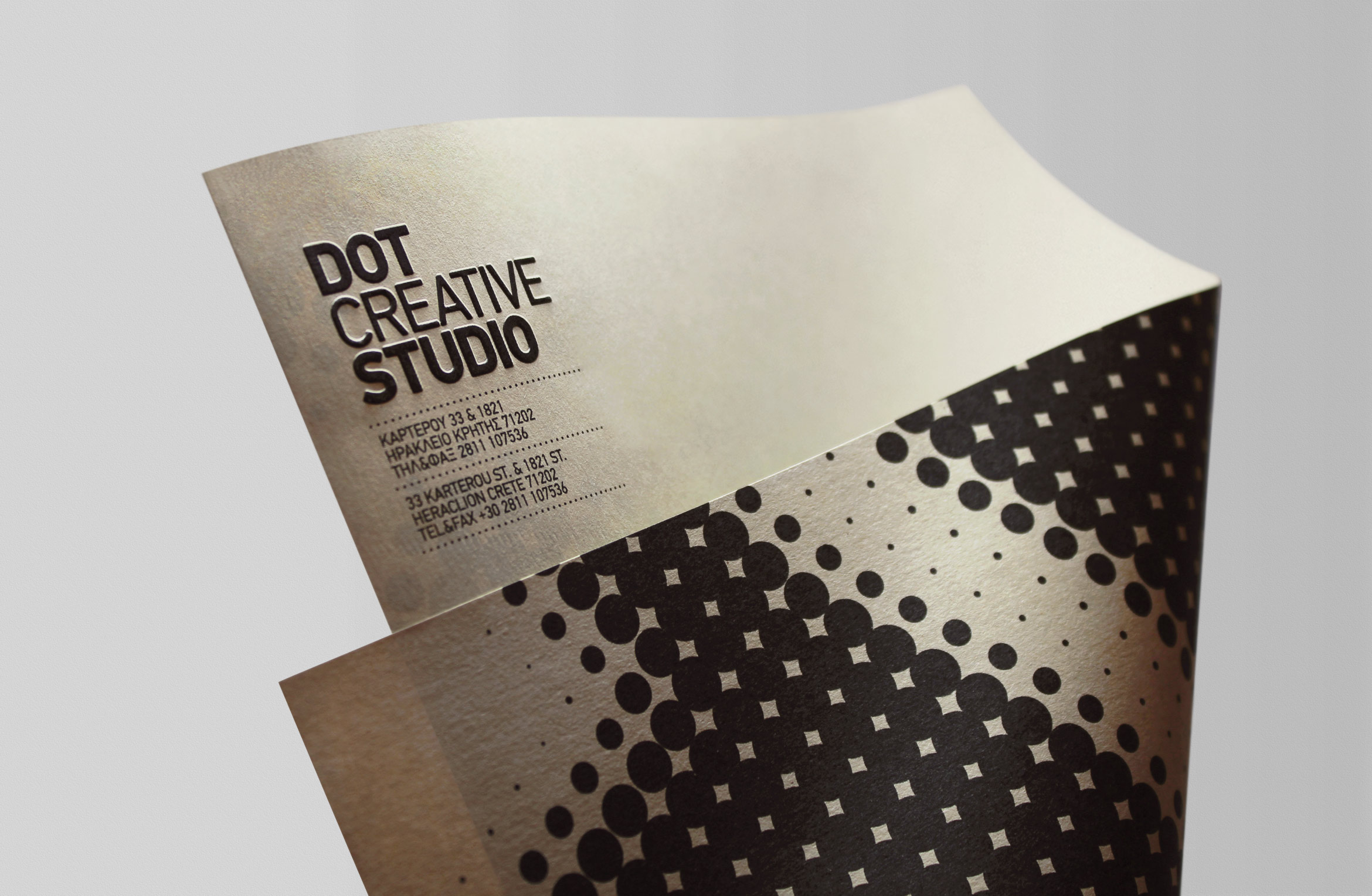 Dot Creative Studio letterhead