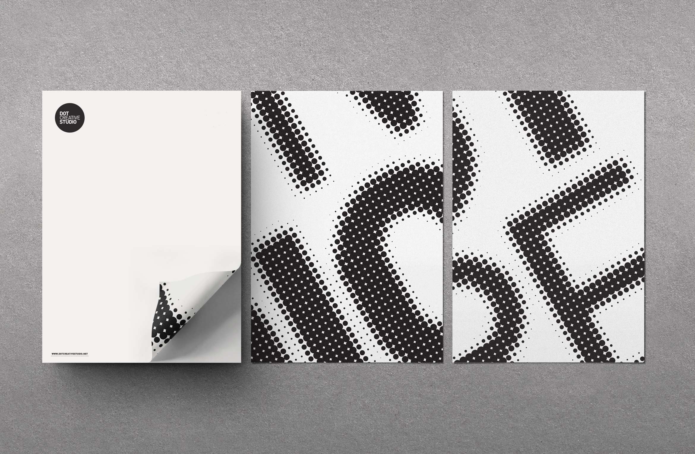 Dot Creative Studio letterhead concept