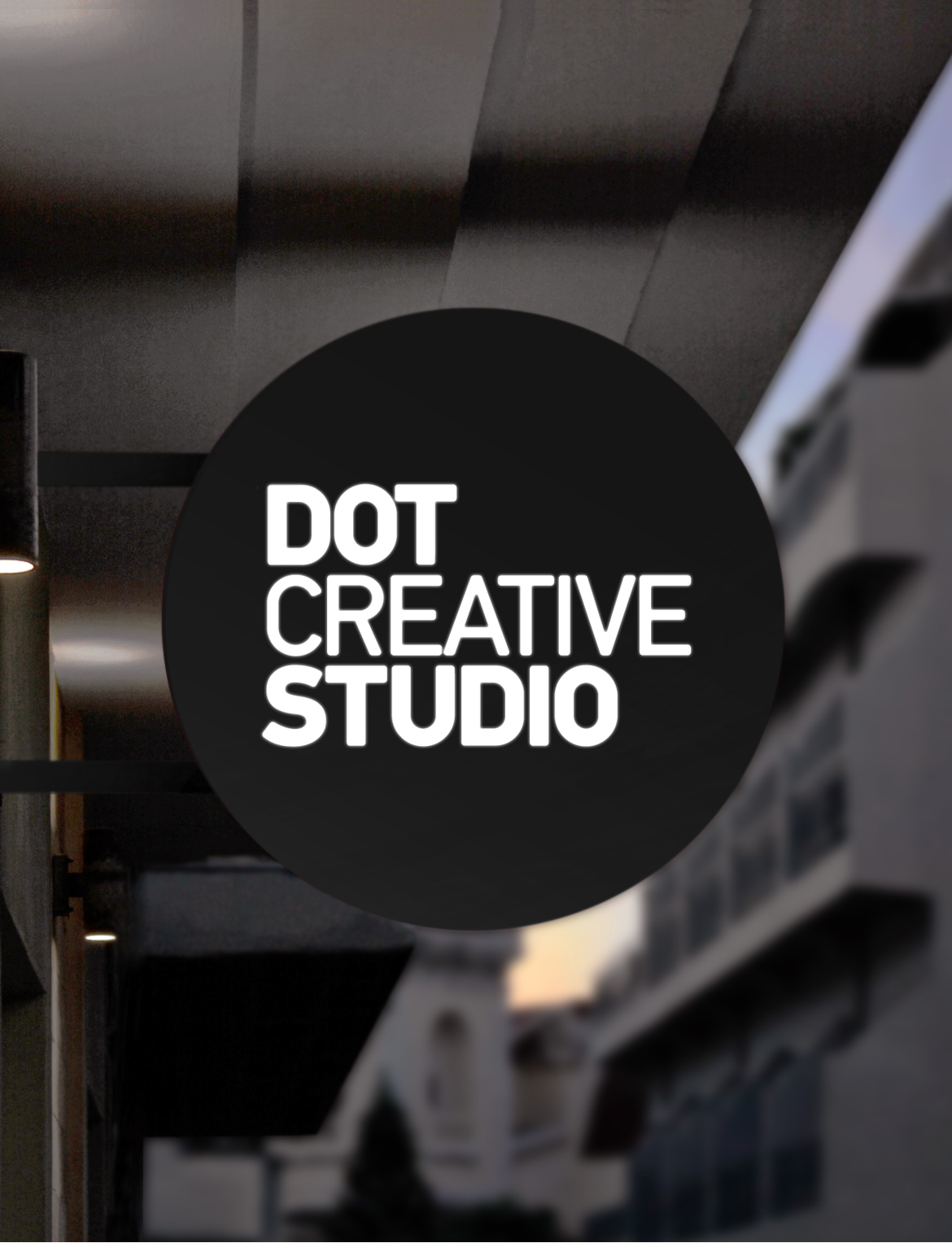 Dot Creative Studio outdoor sign