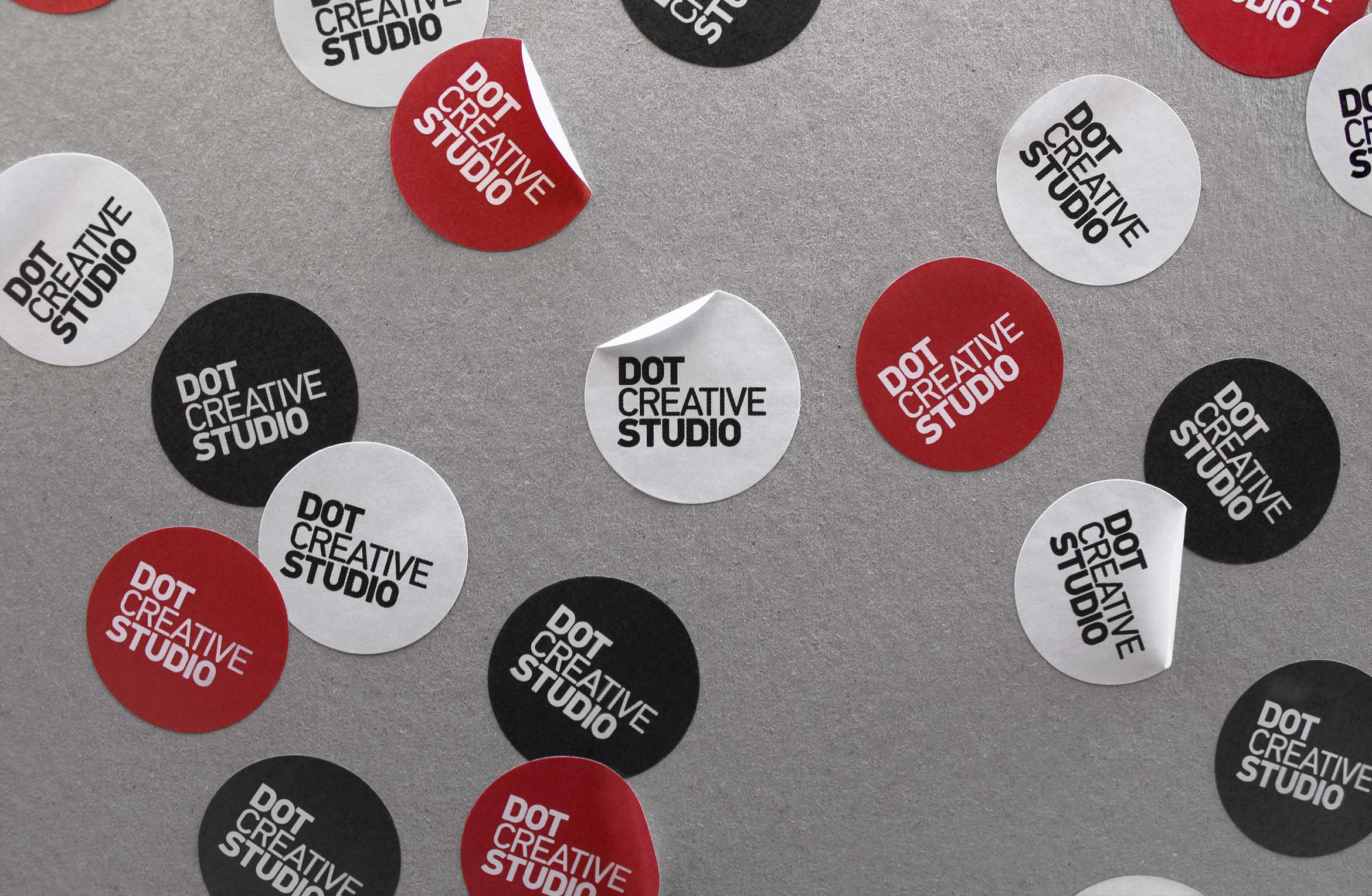 Dot Creative Studio stickers logo