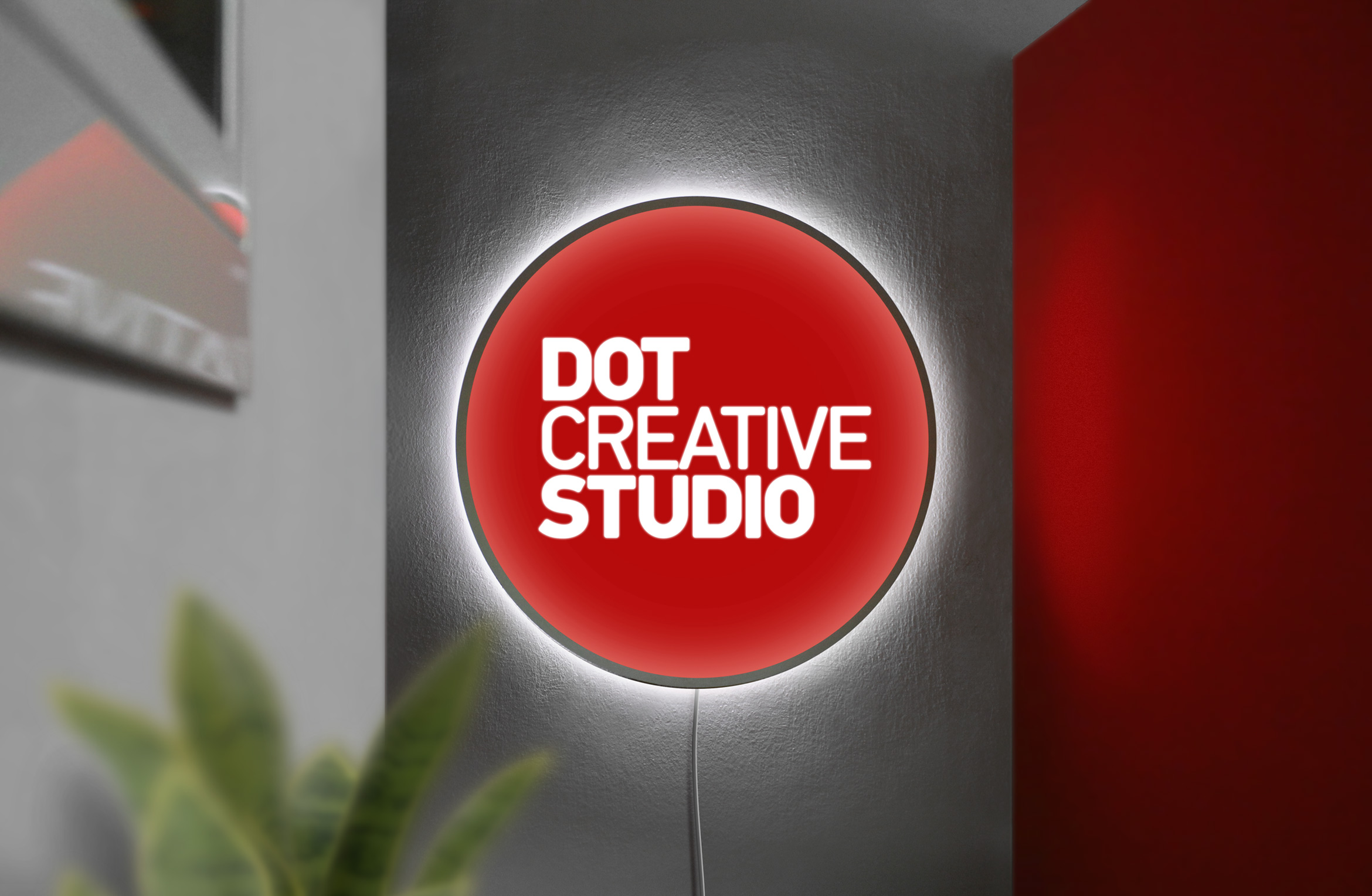 Dot Creative Studio sign