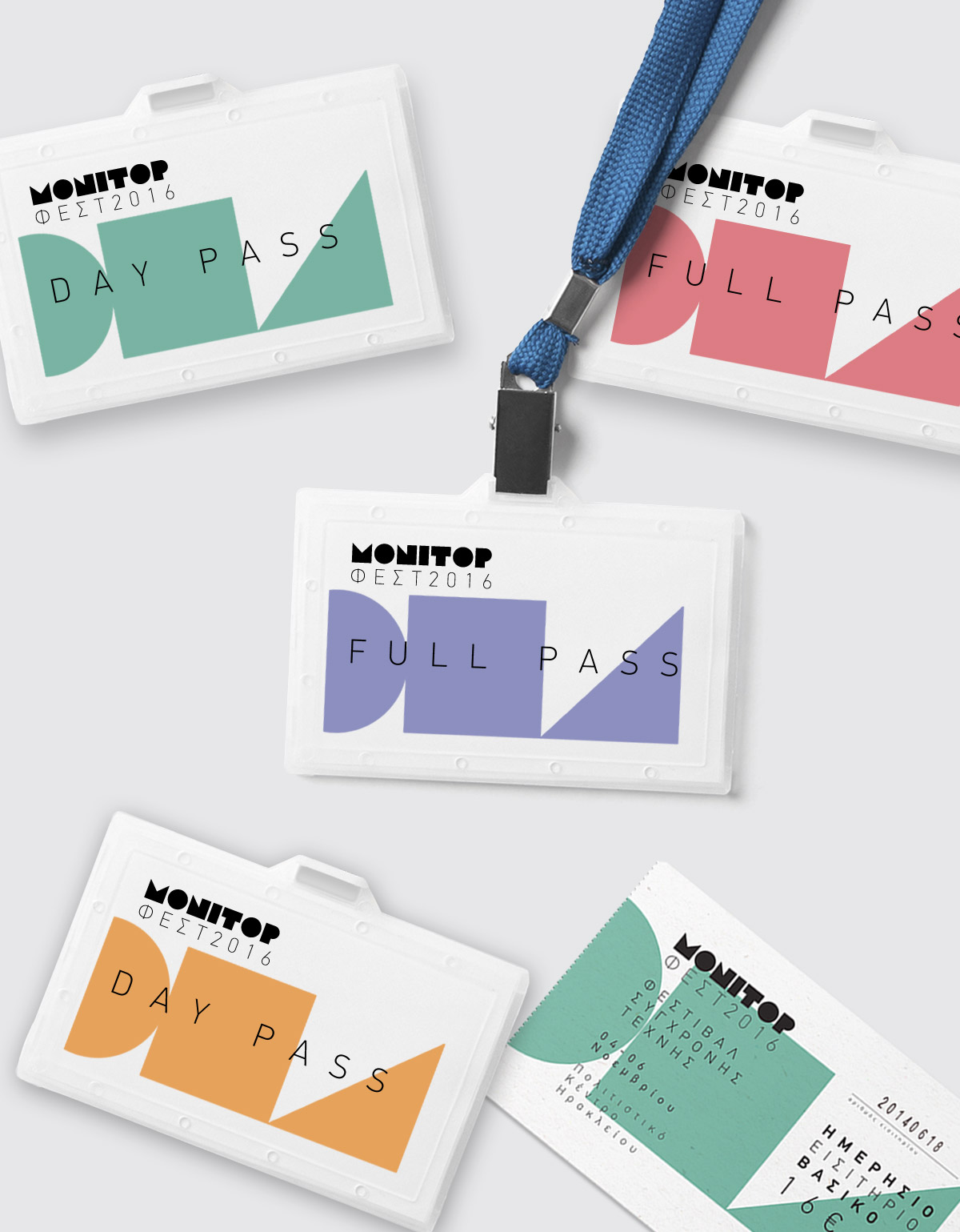 Monitor Fest name cards