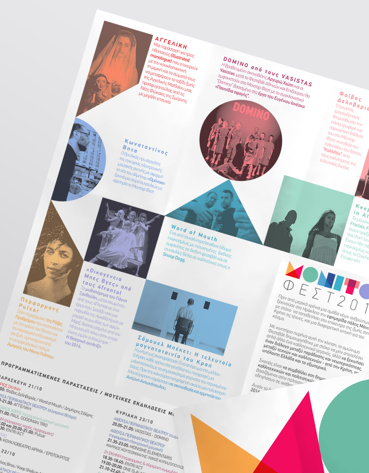 Monitor Fest leaflet details