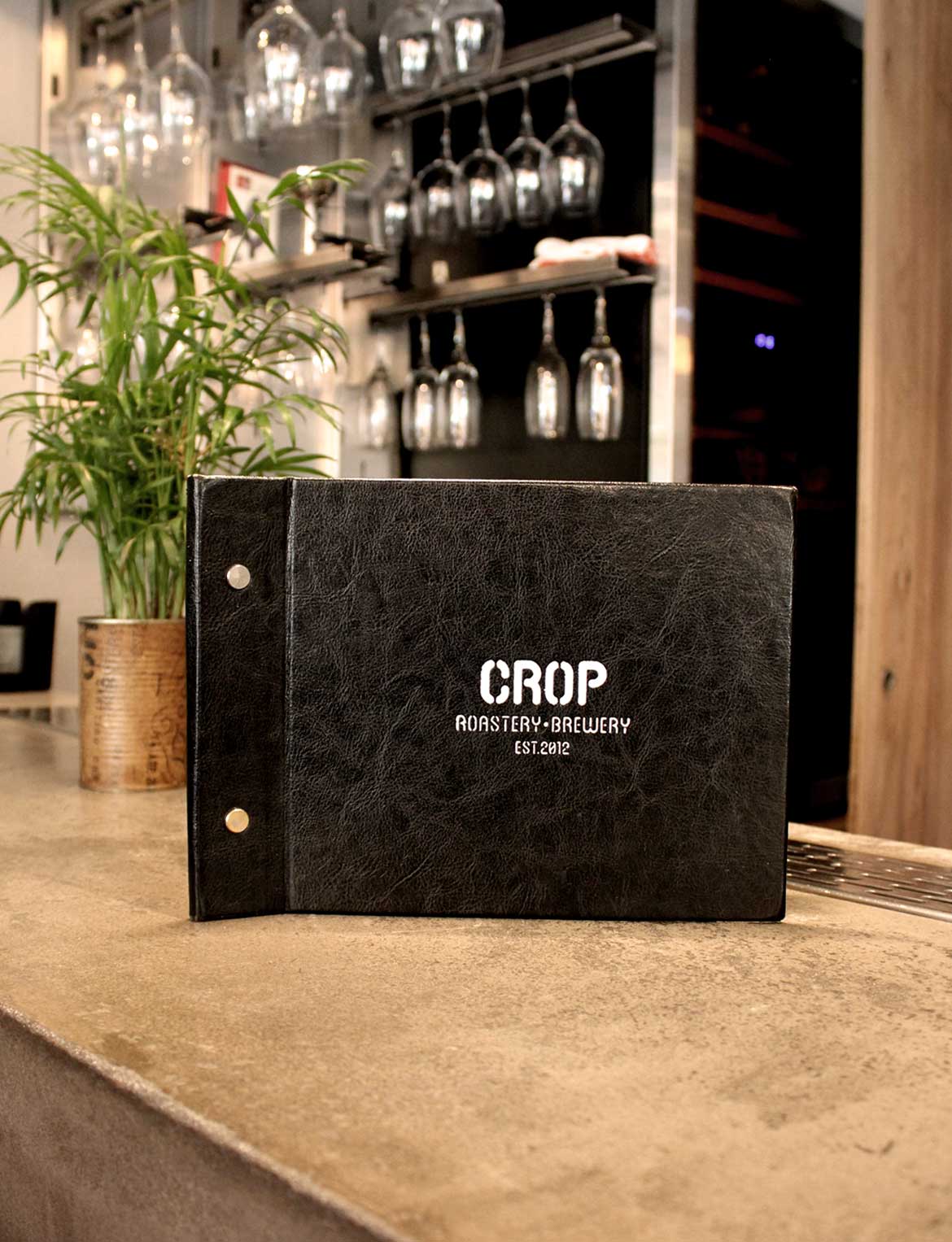 Crop menu