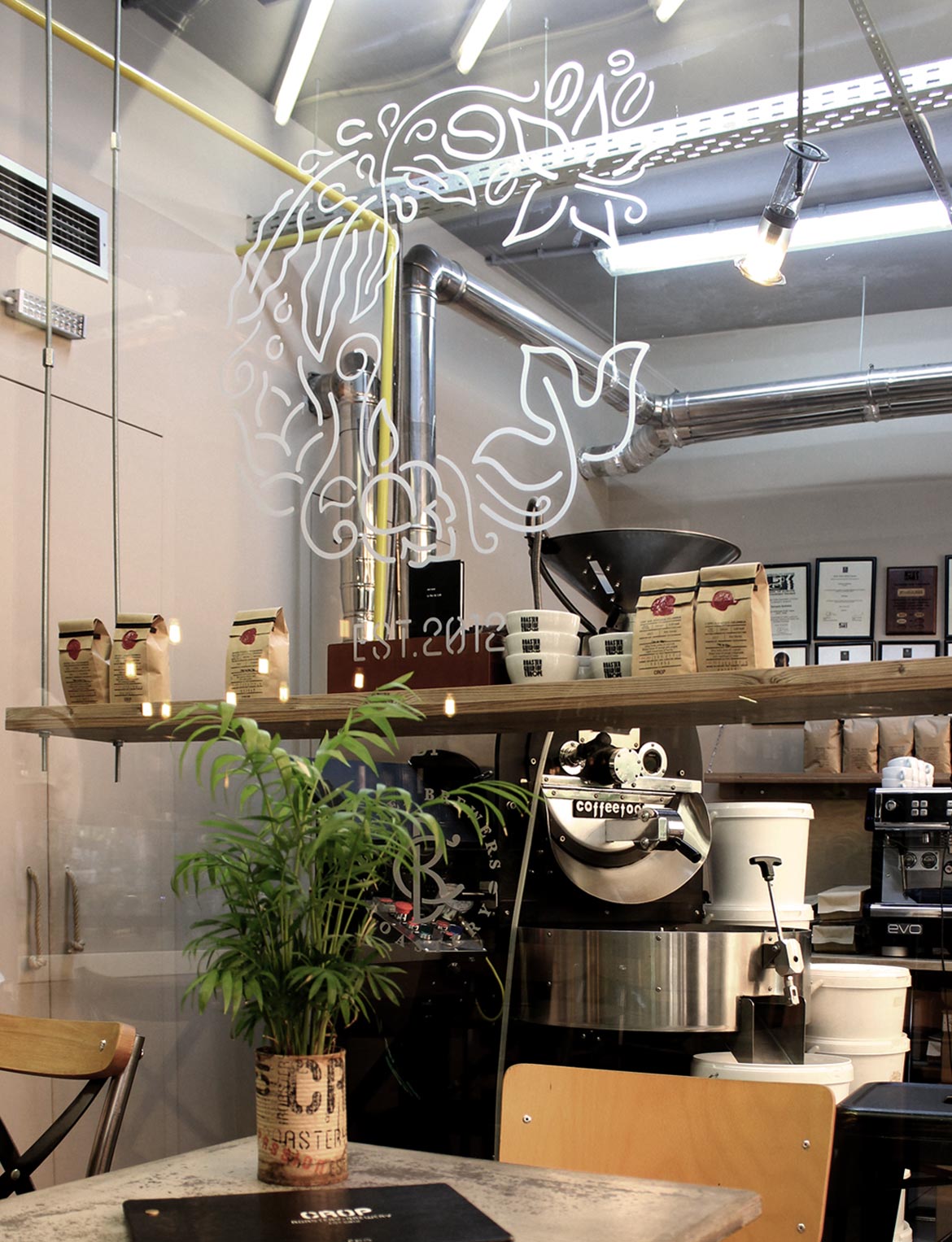 Crop roastery