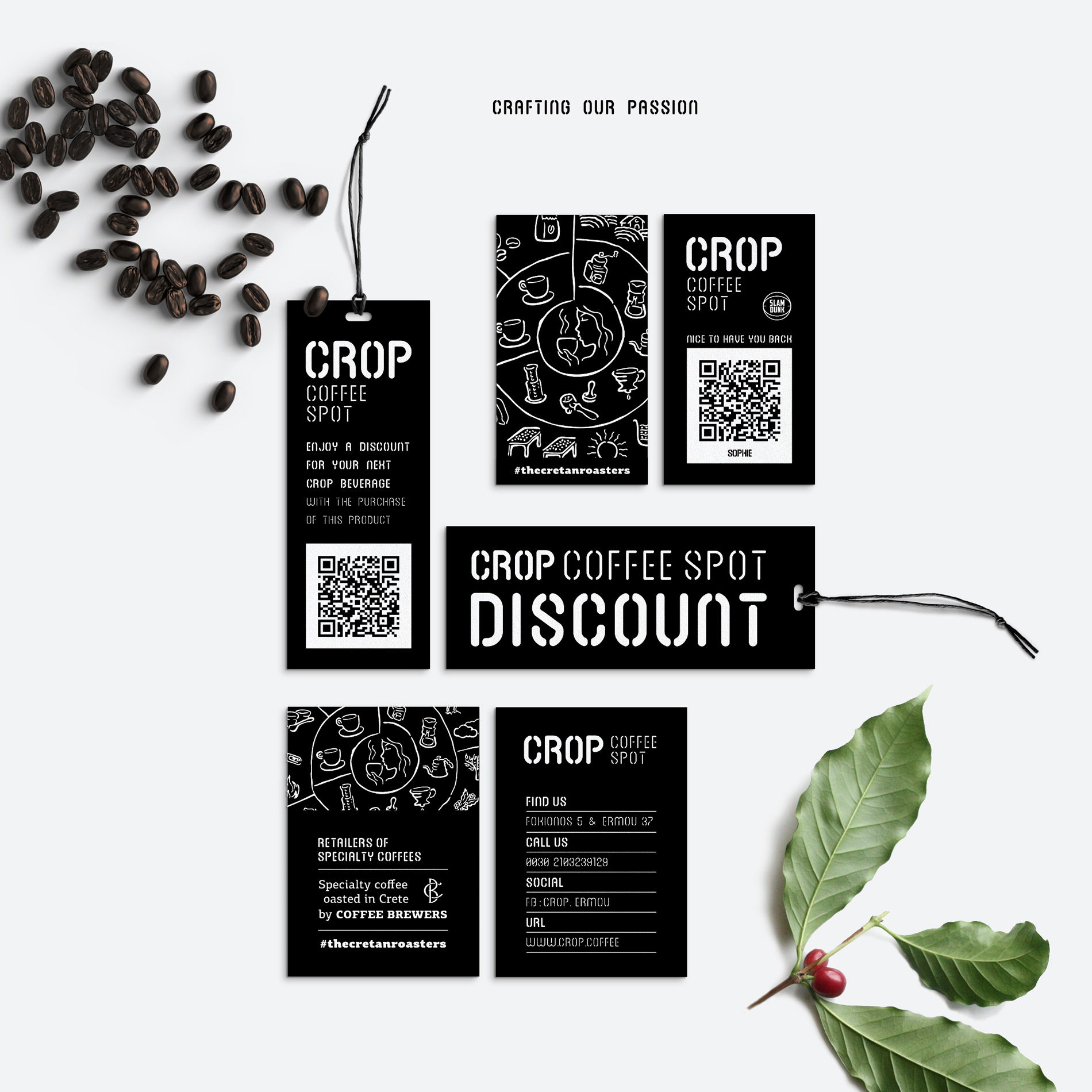 Crop Coffee spot Ermou Stationary