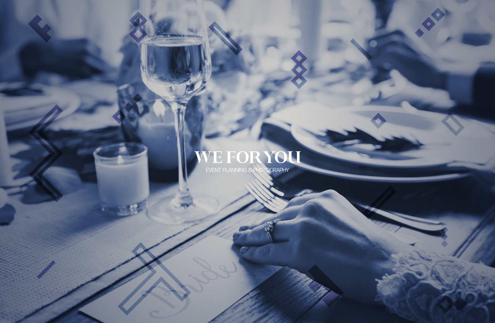 we for you bride table