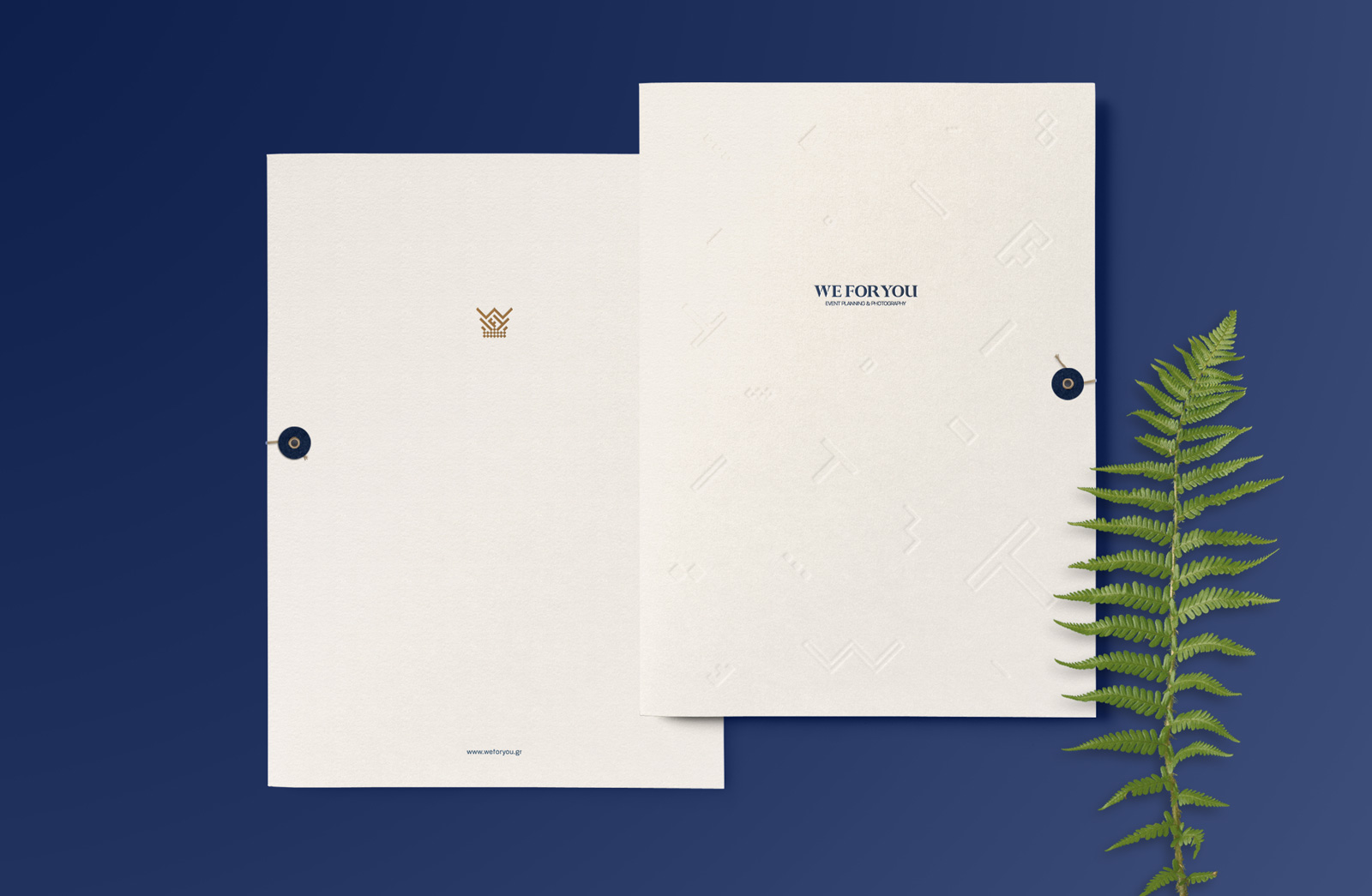We for you wedding folder