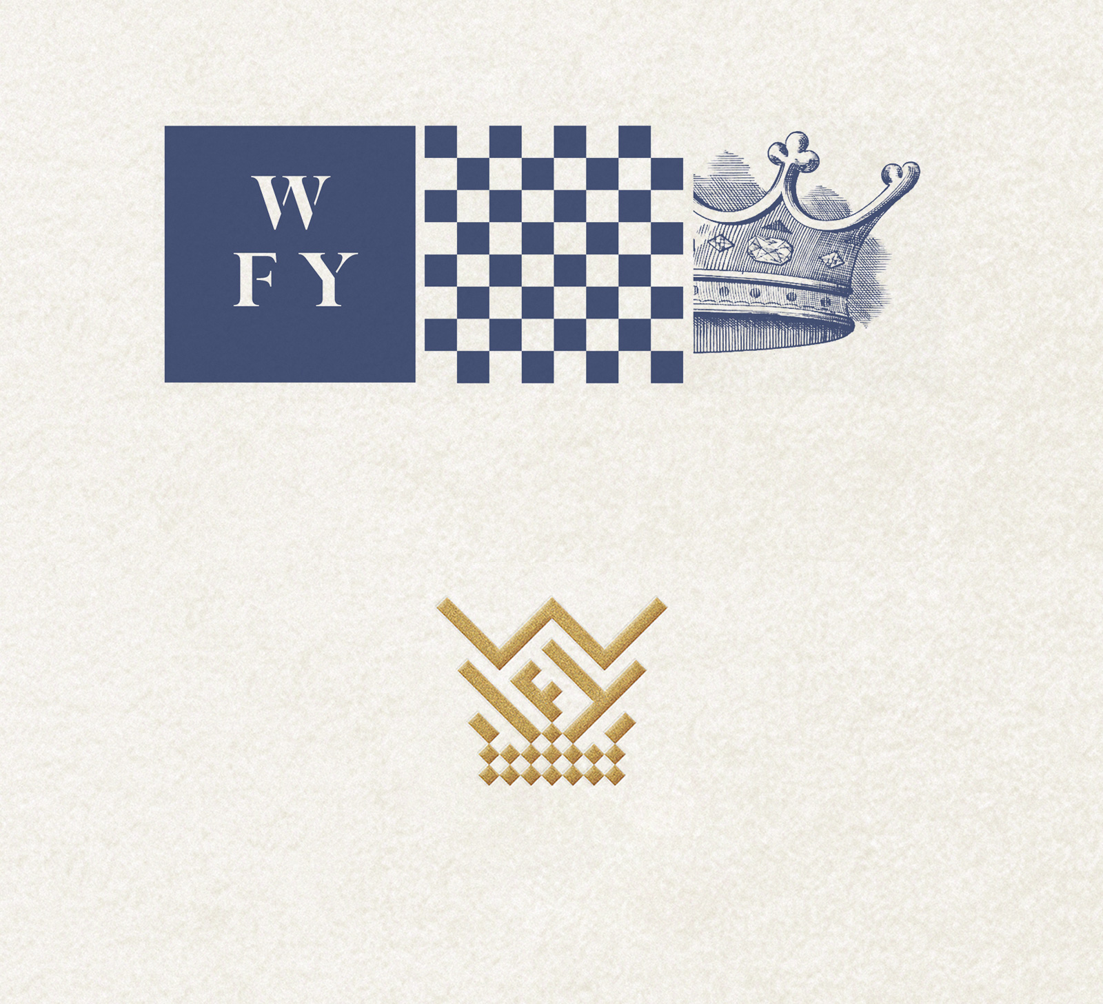 We for you logotype concept by dot creative studio