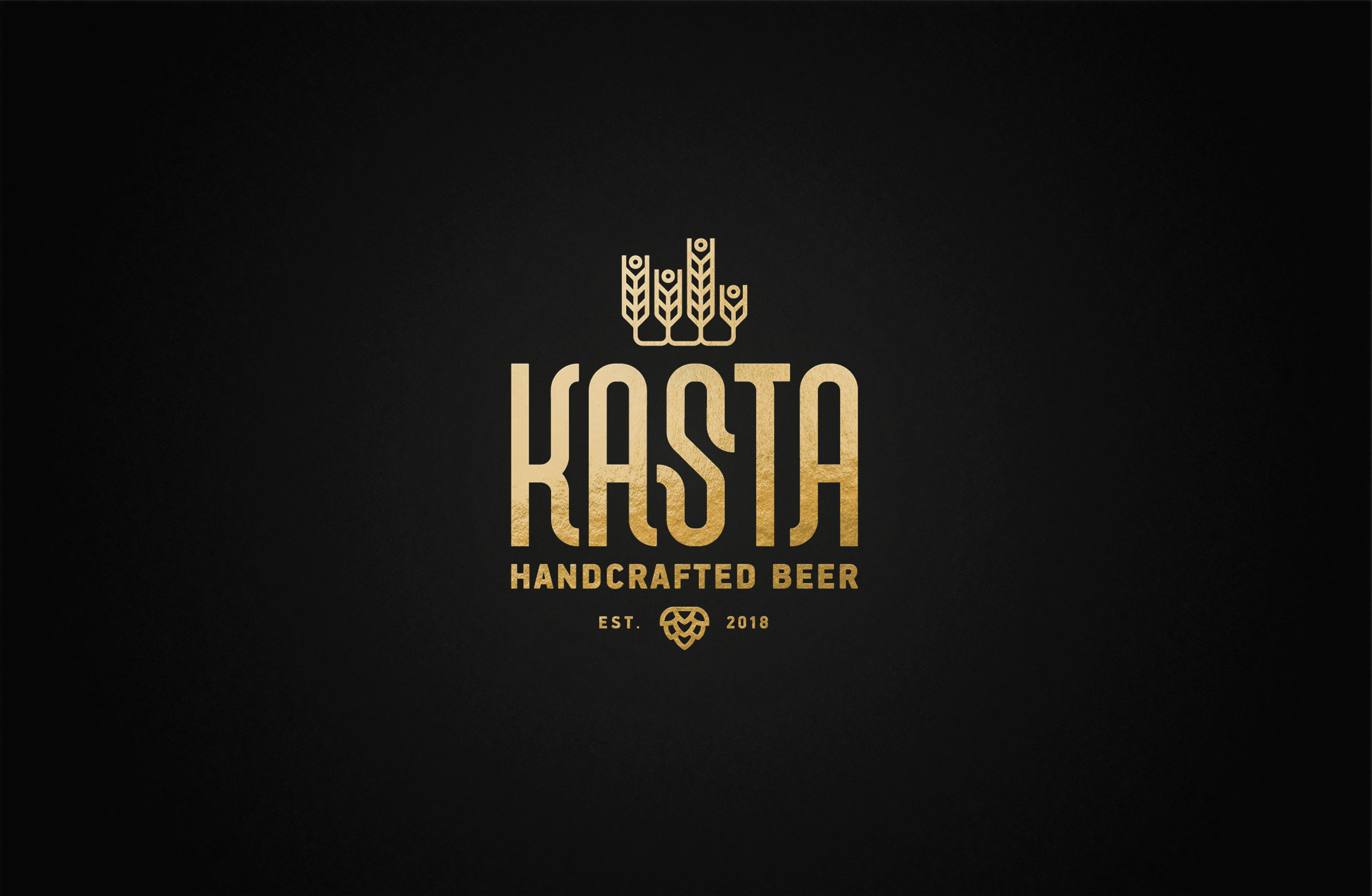 kasta microbrewery logotype